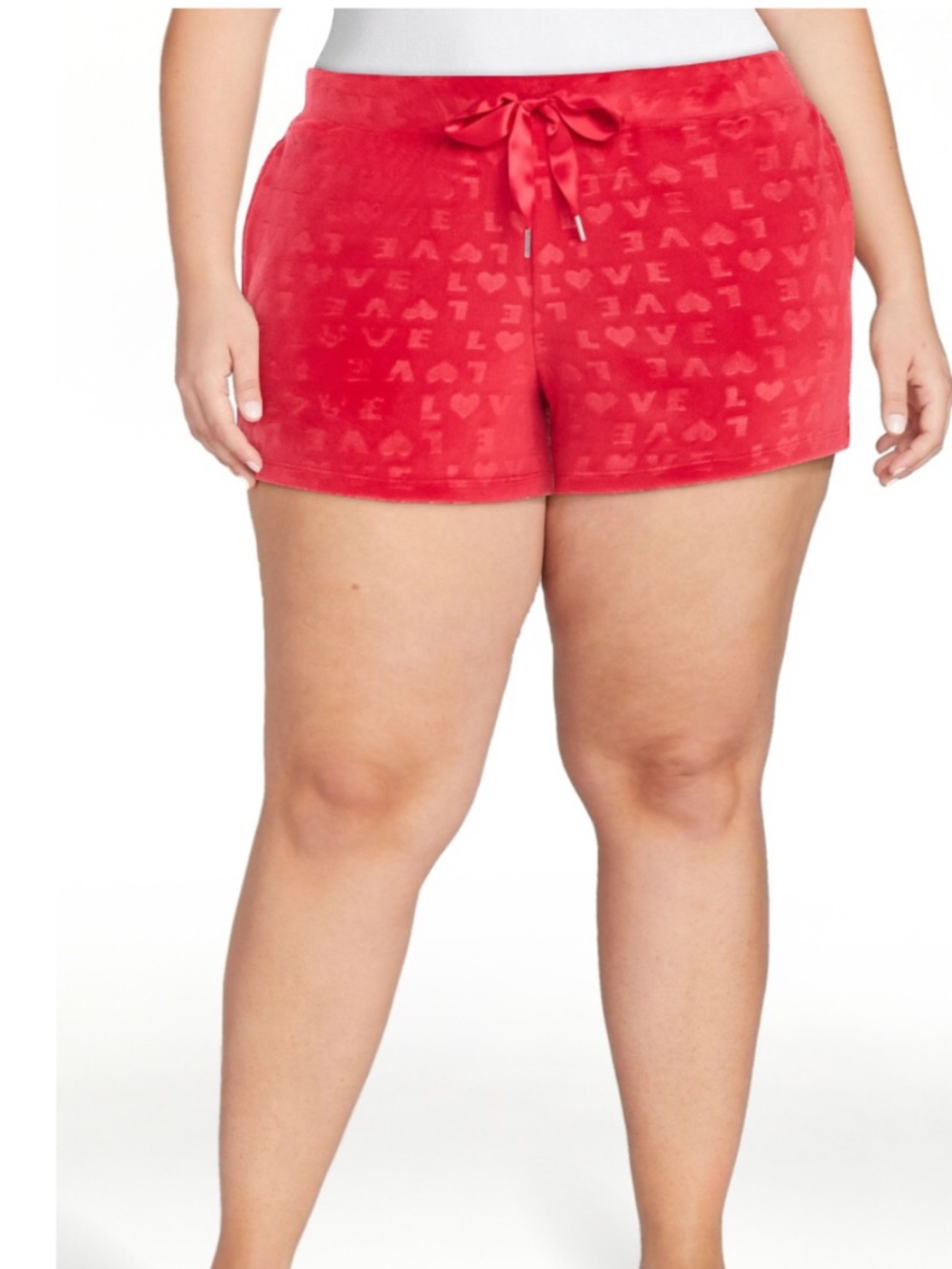 Way To Celebrate Women’s Red Shorts Size 2X NWT